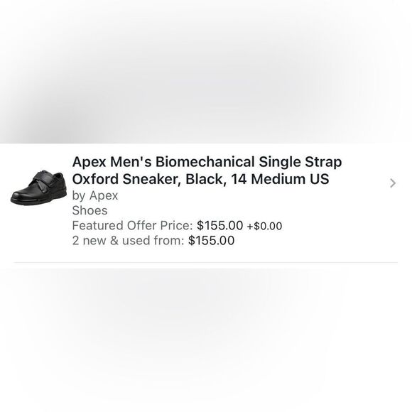 APEX LEGENDS Men's Biomechanical Single Strap Oxford Sneaker - Picture 9 of 9